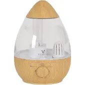Cangaroo Ultraschall-Luftbefeuchter Skye Holzoptik Kühlnebelbefeuchter 2,5 Liter beige