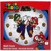 Super Mario Wanduhr, 25 cm