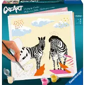 Ravensburger Malen nach Zahlen - CreArt - Zebra - Jolane Edition -23666