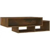 vidaXL Couchtisch Räuchereiche 105x55x32 cm Holzwerkstoff