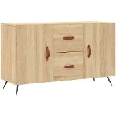 vidaXL Sideboard Sonoma-Eiche 100x36x60 cm Holzwerkstoff