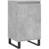 vidaXL Sideboard Betongrau 40x35x70 cm Holzwerkstoff