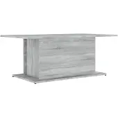 vidaXL Couchtisch Grau Sonoma 102x55,5x40 cm Holzwerkstoff
