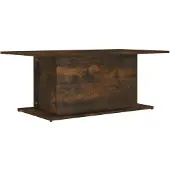vidaXL Couchtisch Räuchereiche 102x55,5x40 cm Holzwerkstoff