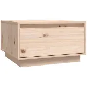 vidaXL Couchtisch 55x56x32 cm Massivholz Kiefer