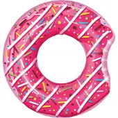 Bestway Schwimmring Donut Ø 107 cm Pink oder Schoko