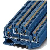 Siemens 8WH6020-0AG01 Doppelstockklemme 4 mm2, 6,2mm Breite blau 8WH60200AG01 - 50 Stück