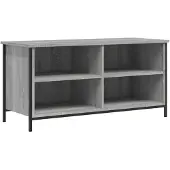 vidaXL TV-Schrank Grau Sonoma 100x40x50 cm Holzwerkstoff