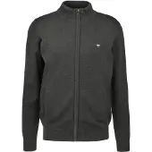 Fynch&Hatton Strickjacke bequeme Passform, mit Stehkragen, mit Eingrifftaschen
