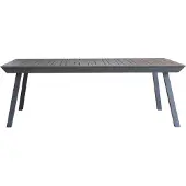Gardissimo ESTABULO XL Alu-Ausziehtisch Gartentisch 216/297x100cm anthrazit
