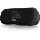 Teufel Radio ONE Radiowecker HiFi-Wecker - Bluetooth Lautsprecher mit DAB+/FM-Radio, Weck-Funktionen, Sleeptimer - Schwarz