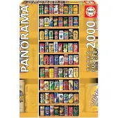 Educa 11053 Getränkedosen 2000 Teile Puzzle