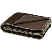 Yumeko Decke Yakwolle 150x200 Braun - Eco, Bio & Fairtrade