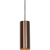 QAZQA Design Hängelampe Dunkelbronze GU10 50mm - Tubo