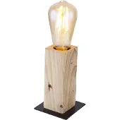 Globo 15455T, Metall, Holz, IP20, II, E27, 60 W, 230 V