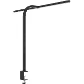Unilux LED-Tischleuchte Strata, 19 W, 2046 lm, 3000-6500 K, dimm- & schwenkbar, schwarz