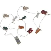 Star Trading Forest Friends, Leichte Dekorationskette, Mehrfarbig, IP20, 6 h, 18 h, 10 Glühbirne(n)
