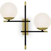 Maytoni Wandleuchte Nostalgia 2xE14 aus Metall in Gold