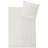 Hefel Tencel Bettwäsche Classic Würfel elfenbein