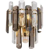 Maytoni Wandlampe Flare, dimmbar, alu / grau / zink, für Wohn- / Esszimmer, Modern, Wandleuchte, Wandlampe Innen