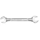 Bahco Doppelmaulschlüssel, 17 mm × 19 mm, verchromt, 222 mm – Einzelhandelsverpackung