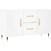 vidaXL Sideboard Weiß 100x36x60 cm Holzwerkstoff