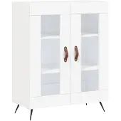 vidaXL Sideboard Weiß 69,5x34x90 cm Holzwerkstoff