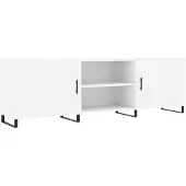 vidaXL TV-Schrank Weiß 150x30x50 cm Holzwerkstoff