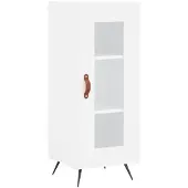 vidaXL Sideboard Weiß 34,5x34x90 cm Holzwerkstoff