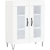 vidaXL Sideboard Weiß 69,5x34x90 cm Holzwerkstoff