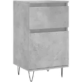 vidaXL Sideboard Betongrau 40x35x70 cm Holzwerkstoff