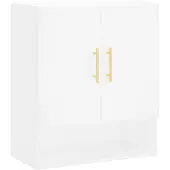 vidaXL Wandschrank Weiß 60x31x70 cm Holzwerkstoff