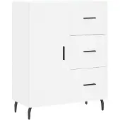 vidaXL Sideboard Weiß 69,5x34x90 cm Holzwerkstoff