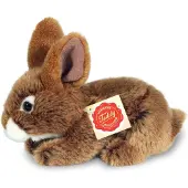 Sonstiges Hase sitzend, braun, 19 cm, Plüsch