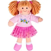 Bigjigs Spielzeug Jasmin 25cm Weiche Rag Doll
