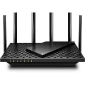 TP-LINK Archer AX72, Wi-Fi 6 (802.11ax), Dual-Band (2,4 GHz/5 GHz), Ethernet/LAN, Schwarz, Tragbarer Router