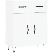 vidaXL Sideboard Weiß 69,5x34x90 cm Holzwerkstoff