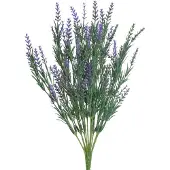 Everlands 1 Lavendelzweig 43cm Kunstblumenstrauß künstliche Blumen Dekoblumen Kunstpflanze