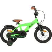 AMIGO Spiel + Freizeit GmbH Explorer 14 Zoll 21,5 cm Jungen Rücktrittbremse Grün/Schwarz