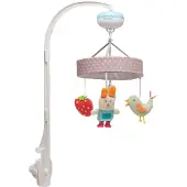 GiraffeKids Garden Muziekmobiel - Weiß