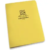 Rite in the rain Ring Binder - 1/2" Capacity, Yellow