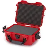 Nanuk 904 Koffer mit Schaumstoffeinlage, rot