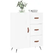 vidaXL Sideboard Weiß 69,5x34x90 cm Holzwerkstoff
