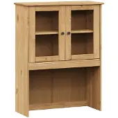 vidaXL Sideboard-Aufsatz VIGO 78x30x100 cm Massivholz Kiefer