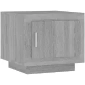 vidaXL Couchtisch Grau Sonoma 51x50x45 cm Holzwerkstoff