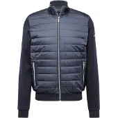 Bugatti Sweatjacke "Basic Essential" Modern Fit in Stepp-Optik