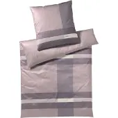 JOOP! Mako-Satin-Bettwäsche-Garnitur Modern Farbe Violet Größe 135x200+80x80 AL