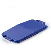 Durable Deckel für DURABIN 60L rechteckig, 1800497040 blau