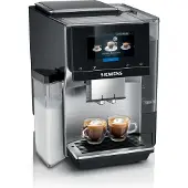 Siemens TQ707D03, Espressomaschine, 2,4 l, Kaffeebohnen, Eingebautes Mahlwerk, 1500 W, Schwarz