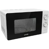 Gorenje M17XYZ MO17E1W ESSENTIAL LINE, Arbeitsplatte, Solo-Mikrowelle, 17 l, 700 W, Eingebautes Display, LED